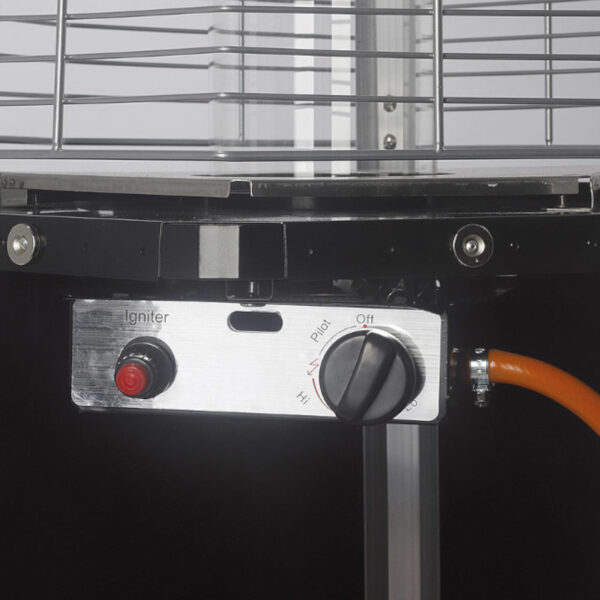 Lampa grzejnik promiennik gazowy tarasowy ogrodowy na gaz LPG 12,5 kW HEXAGON 5 utz21001 4